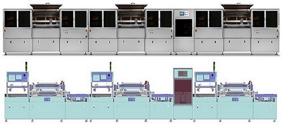 Macchina per serigrafia PCB CCD - 3 Linea di produzione di macchine